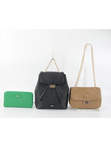 DEYCE Luxury Handbag Designer Group Vegan Leather Recycle PU Material